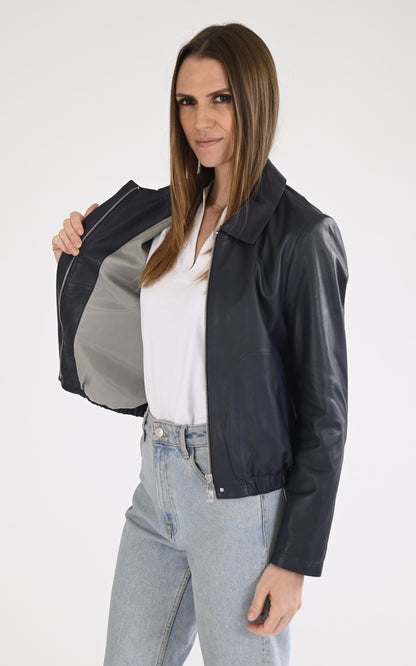 A &quot;ODESSA 65065&quot; Bleu Marine Oakwood Blouson Femme interior photo