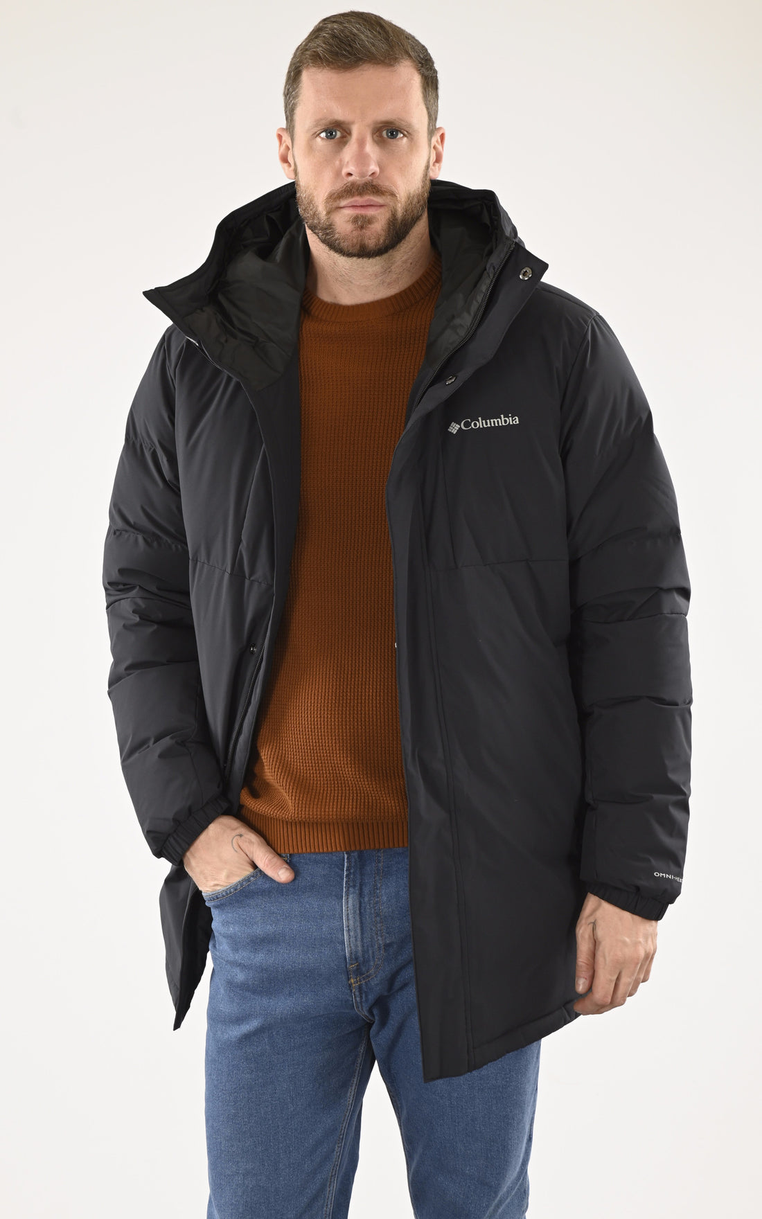 A &quot;ALDERCREST 2008463&quot; Noir Columbia Ves Doudoune Homme opened photo
