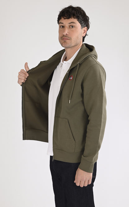 A &quot;BEECHCRAFT 103944&quot; Kaki Marine Nationale Sweat Homme interior photo