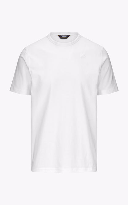 A &quot;ADAME K71349W&quot; Blanc K-Way T-shirt Homme opened photo