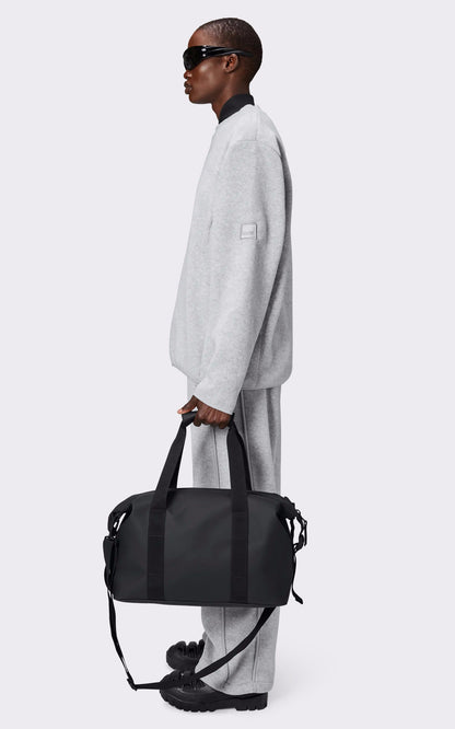 A &quot;14220 WEEK-END BAG SMALL&quot; Black Rains Sac Mixte closed photo