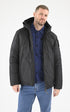 A "MILO" Noir Nobis Parka Homme opened photo