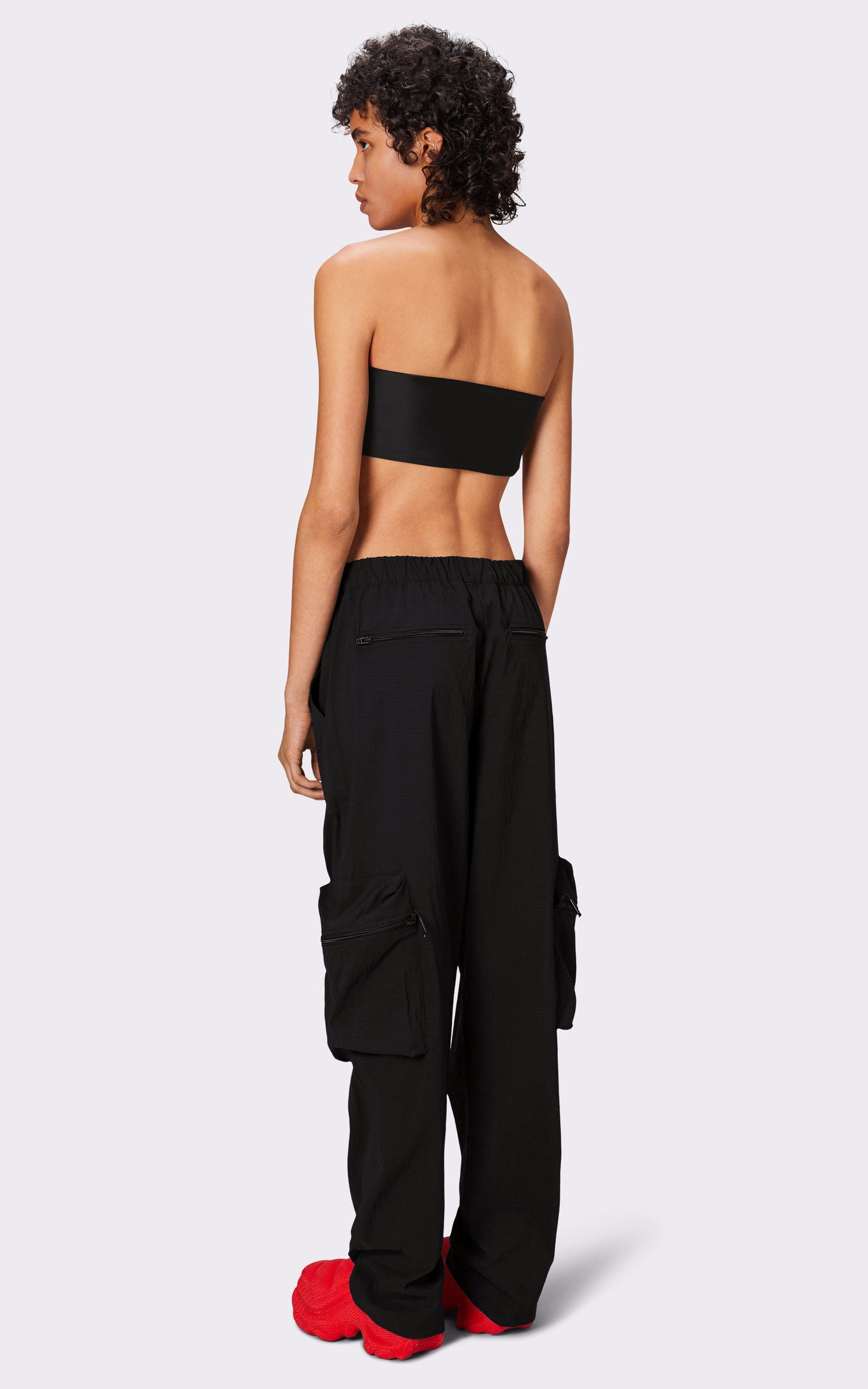 A &quot;19300 TOMAR&quot; Noir Rains Pantalon Mixte back photo 4