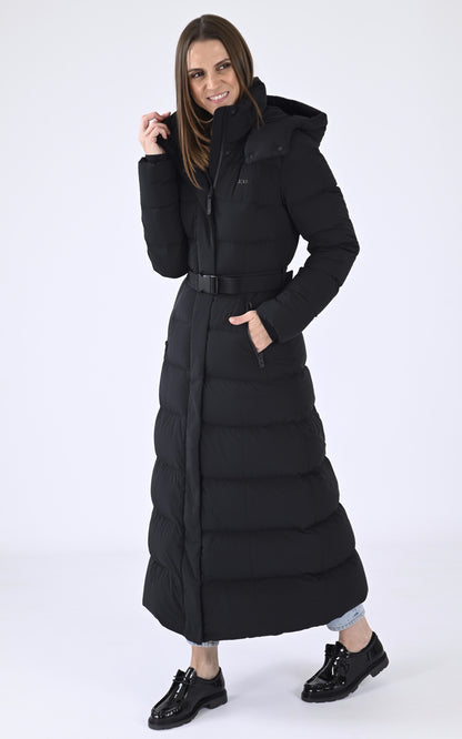 A &quot;CALINA-CITY&quot; Noir Mackage 7/8 Doudoune Femme closed photo