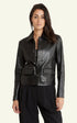 A "ANNE" Black Serge Pariente Veste Femme opened photo