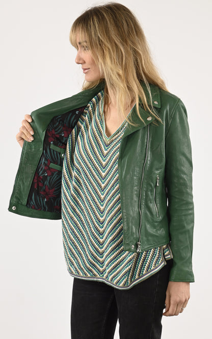 A &quot;OLYMPE 101964&quot; Vert Rose Garden Blouson Femme interior photo