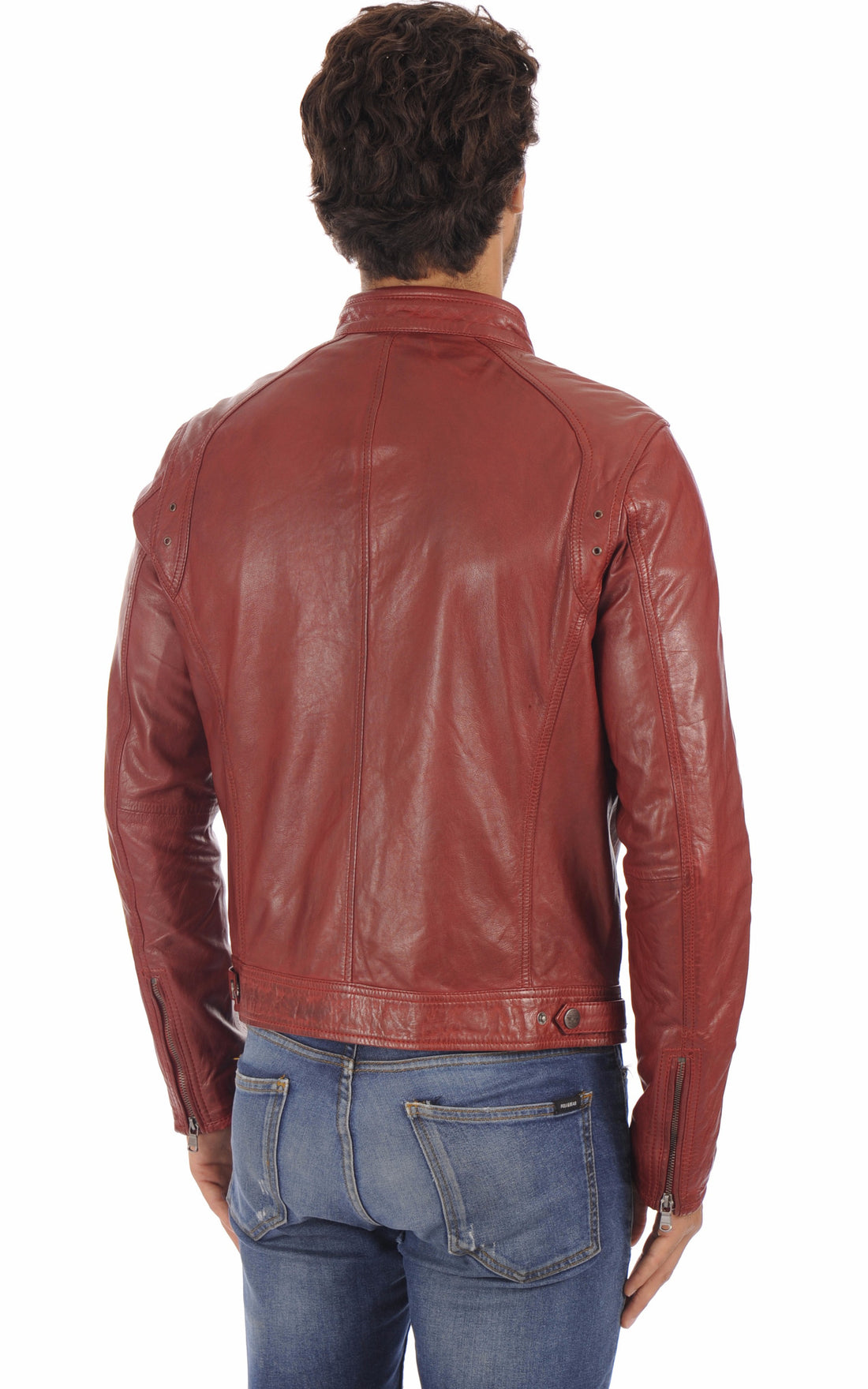 A &quot;DUSTIN 100233&quot; Rouge Daytona 73 Blouson Homme opened photo