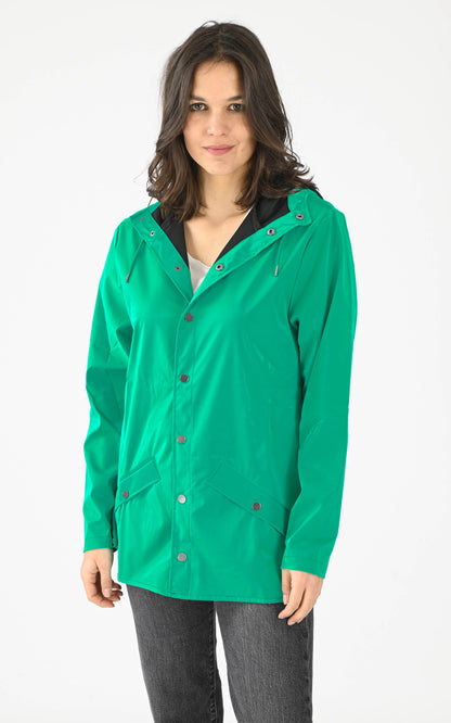 A &quot;12010 JACKET&quot; Vert Rains Veste Mixte closed photo
