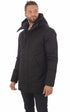 A "PIERRE" Noir Nobis 3/4 Doudoune Homme closed photo