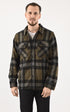 A "SH CARL 4" Kaki Schott Chemise Homme closed photo