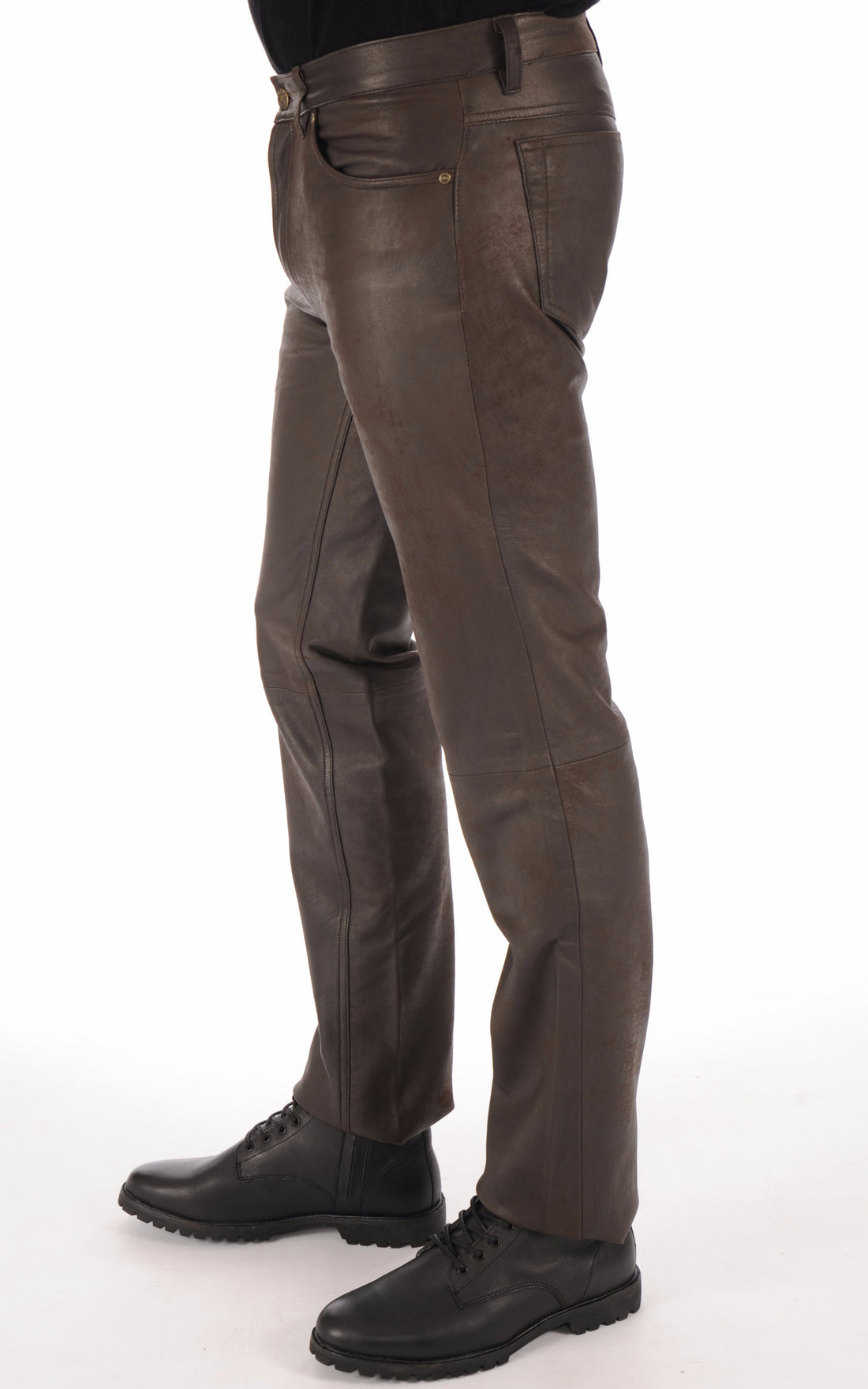 A &quot;LAURIN&quot; Chocolat Maddox Pantalon Homme closed photo