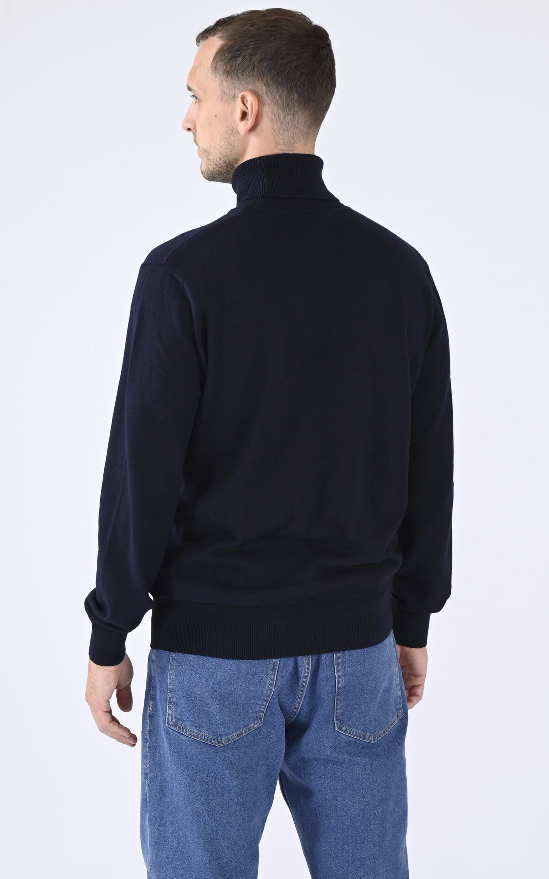 A &quot;PLBEAL4&quot; Marine Schott Pull Homme opened photo