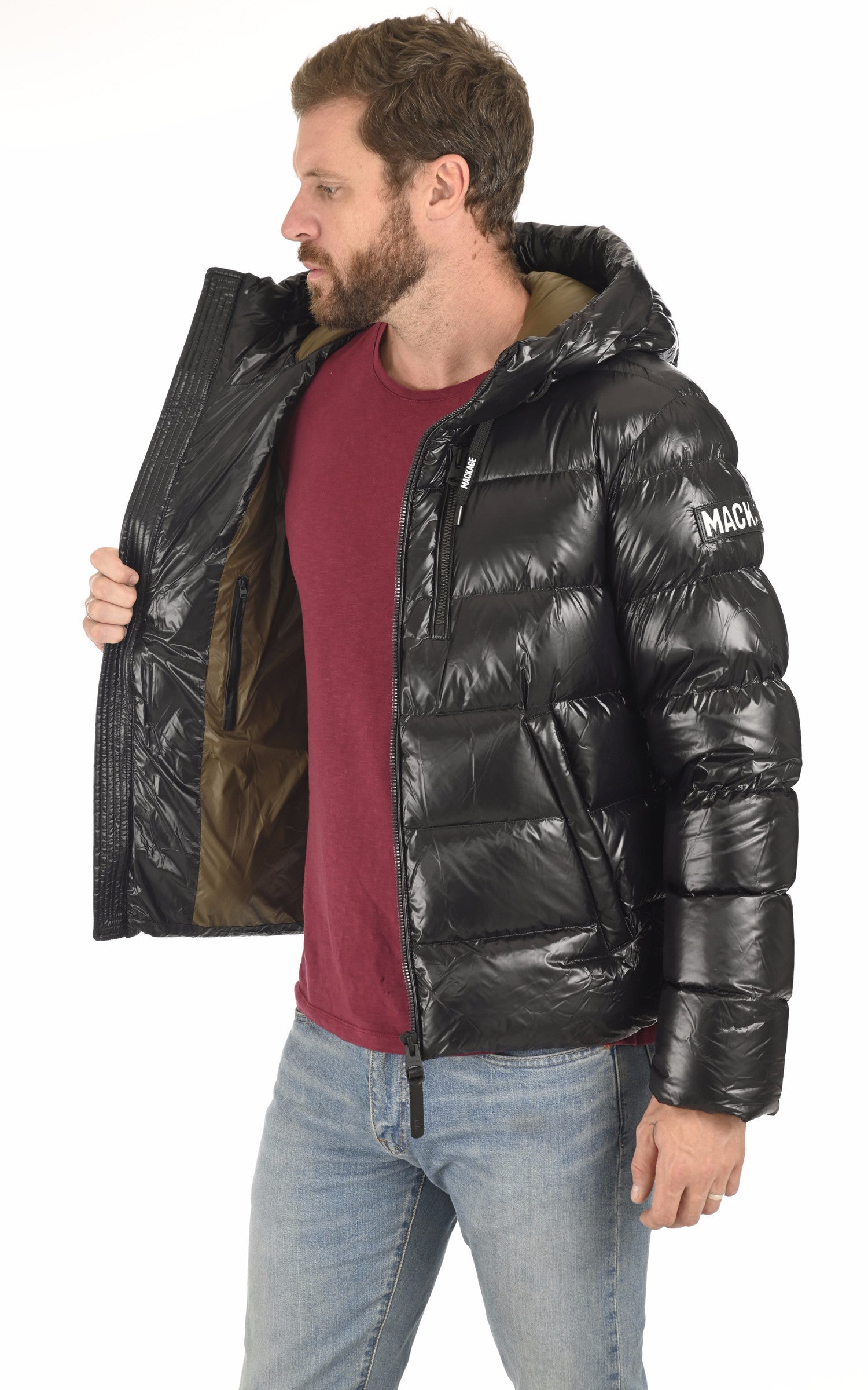 A &quot;VICTOR&quot; Noir Mackage Bl Doudoune Homme interior photo 3