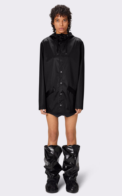 A &quot;12010 JACKET&quot; Noir Rains Veste Mixte closed photo