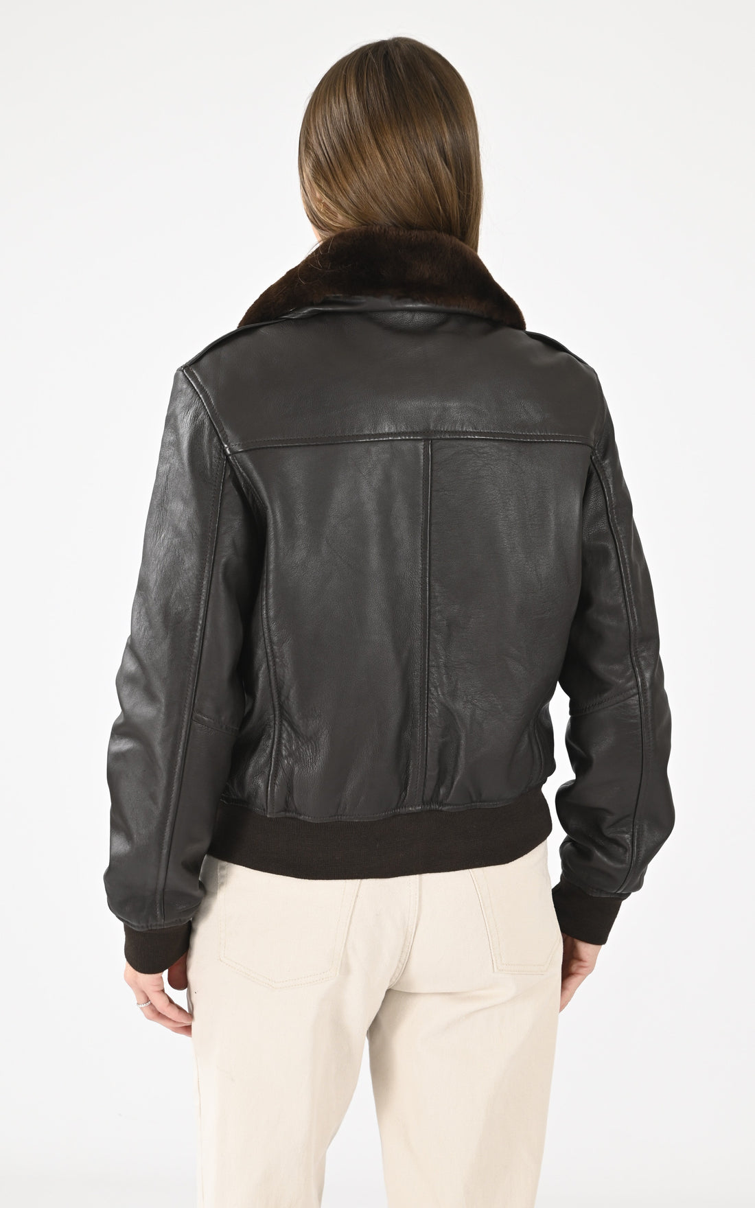 A &quot;LCW LISA X&quot; Marron Schott Pilote Femme closed photo