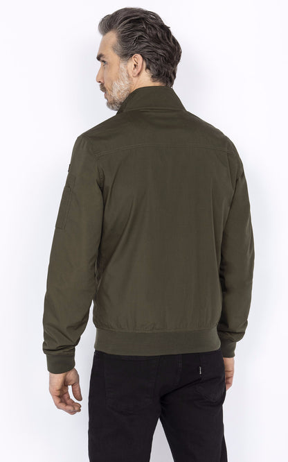 A &quot;KENNY&quot; Kaki Schott Blouson Homme back photo