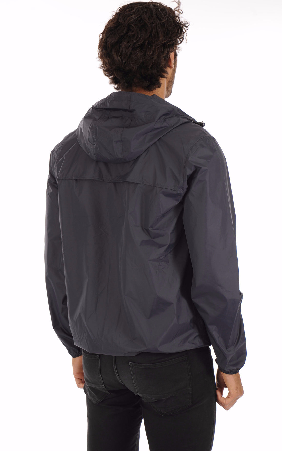 A &quot;CLAUDE K004BD0&quot; Bleu Marine K-Way Blouson Mixte closed photo