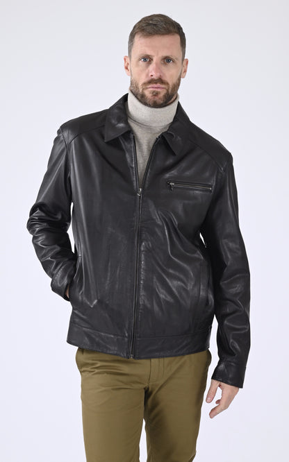 A &quot;MOLVENO 7636&quot; Noir Smarty Blouson Homme closed photo