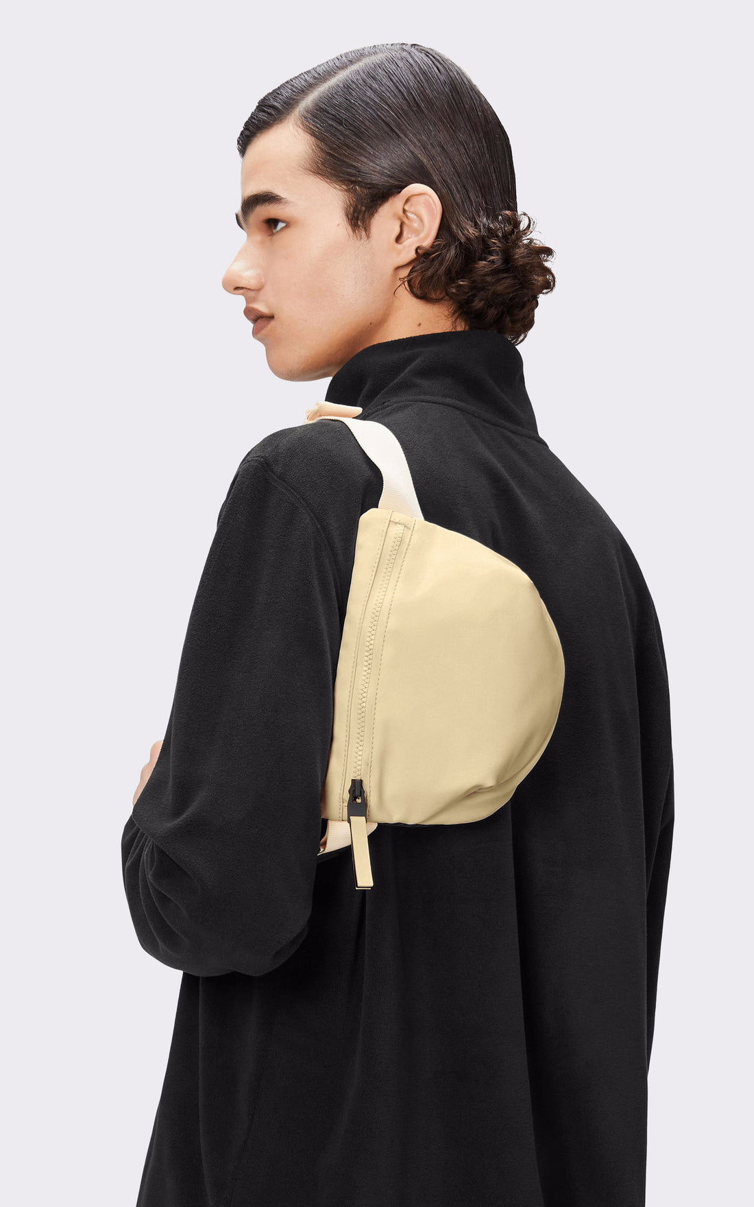 A &quot;13180 VALERA BUM BAG&quot; Beige Rains sac_banane Mixte opened photo