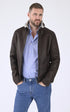 A "BASTI" Marron Christ Bombardier Homme opened photo