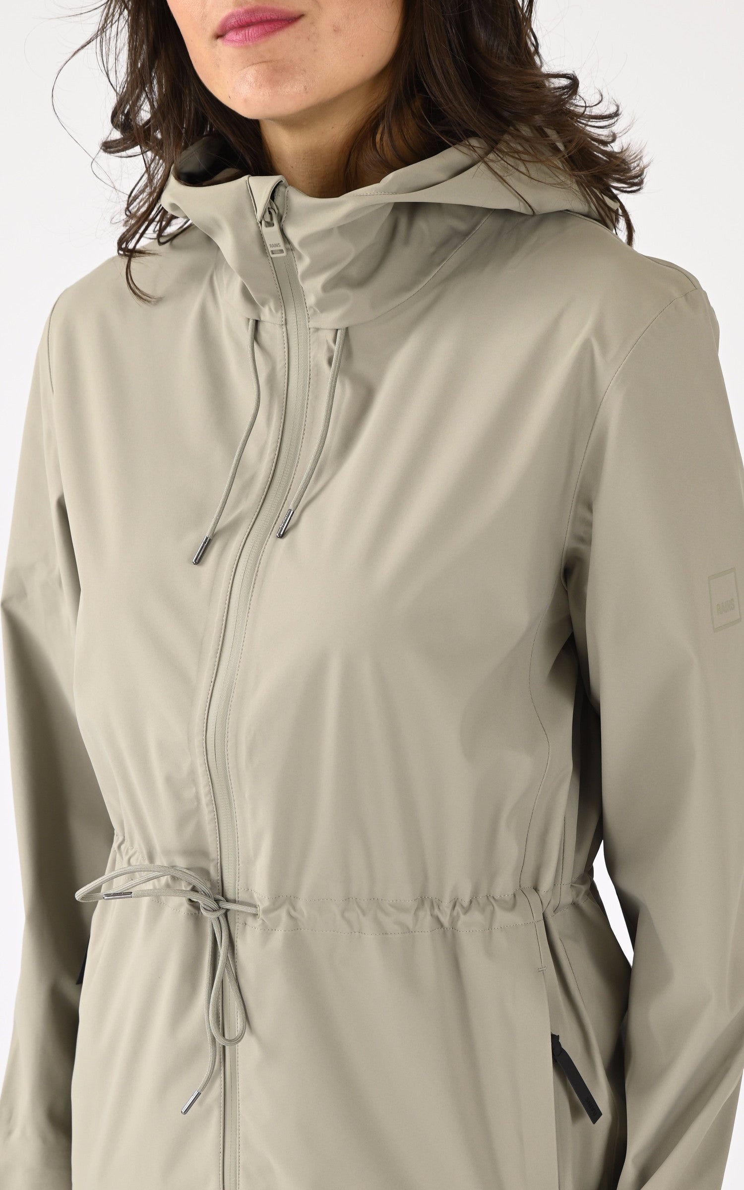 A &quot;12470 SUVA HARDSHELL STRING&quot; Kaki Rains Veste Mixte details photo