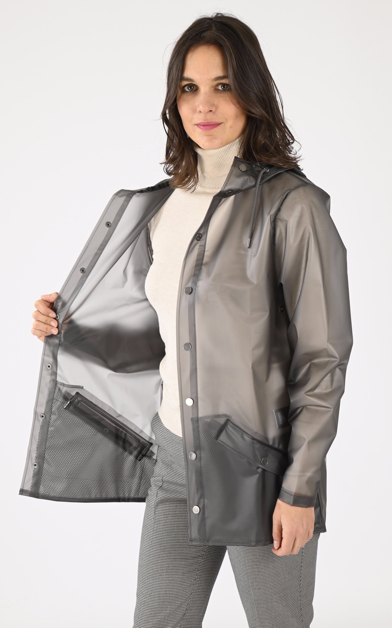 A &quot;12010 JACKET&quot; Gris Rains Veste Mixte interior photo 3
