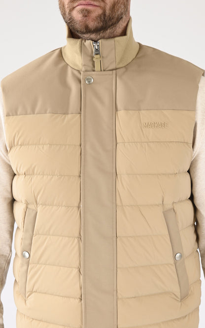 A &quot;BRODY&quot; Beige Mackage gil_doudoune Homme details photo