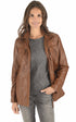 A "ZURICH-3" Cognac La Canadienne Veste Femme opened photo