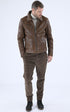 A "PLATON 102423" Cognac Daytona 73 Blouson Homme opened photo