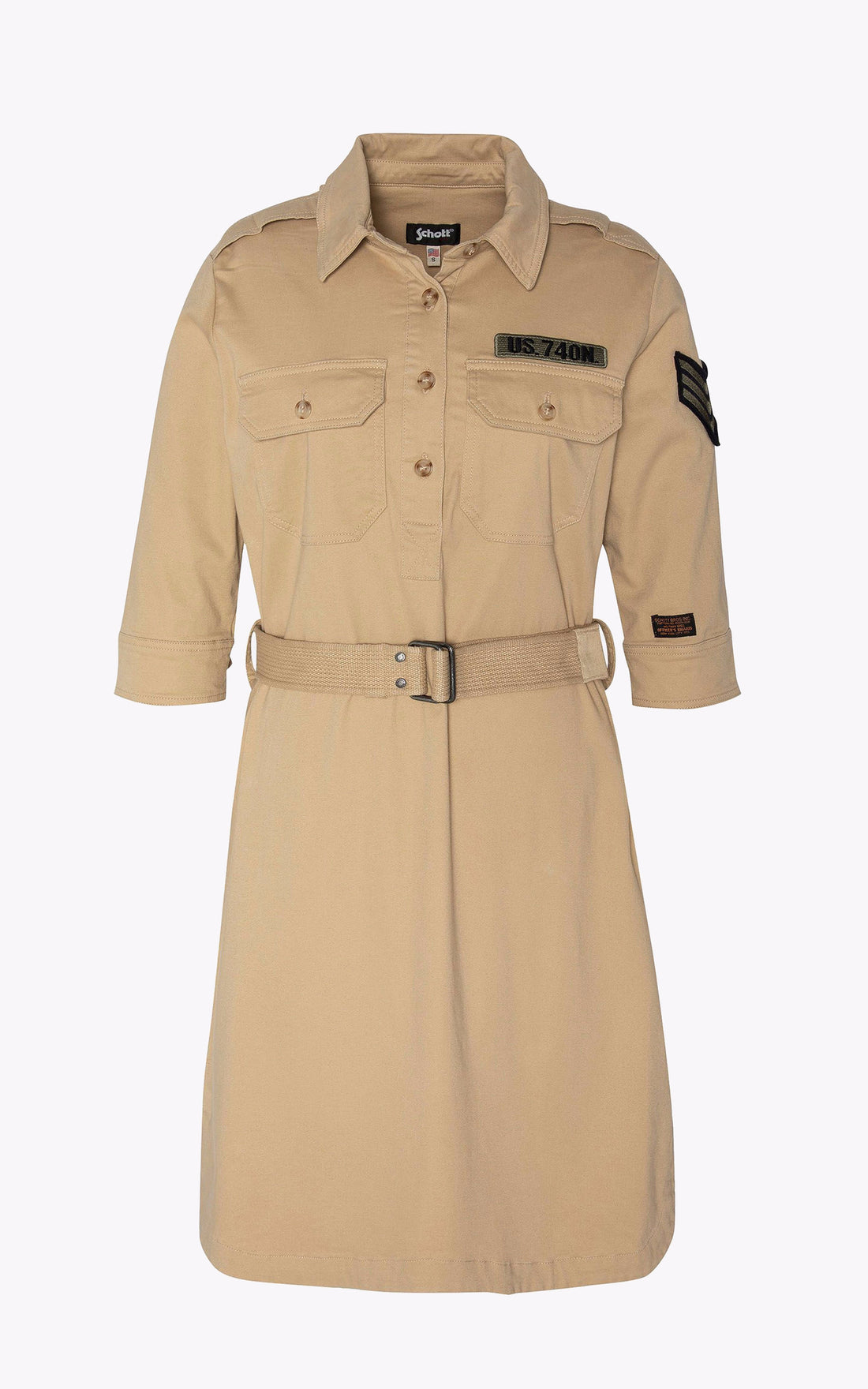 A &quot;ROB JANE W&quot; Beige Schott Robe Femme opened photo