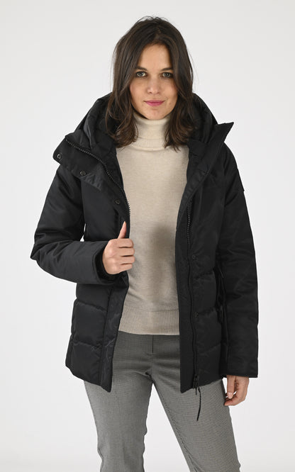 A &quot;MACKENNA 3852WB&quot; Noir Canada Goose Ves Doudoune Femme opened photo