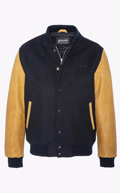 A &quot;LC USA&quot; Marine Schott Blouson Homme interior photo