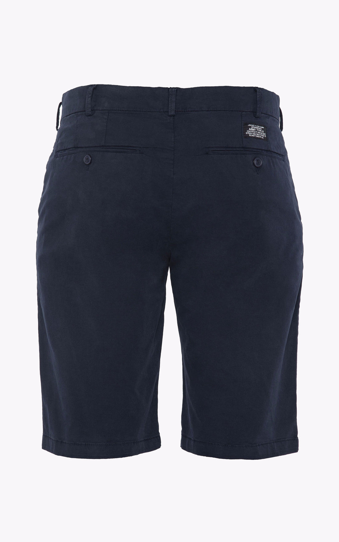 A &quot;TRJO30&quot; Bleu Schott Bermuda Homme opened photo