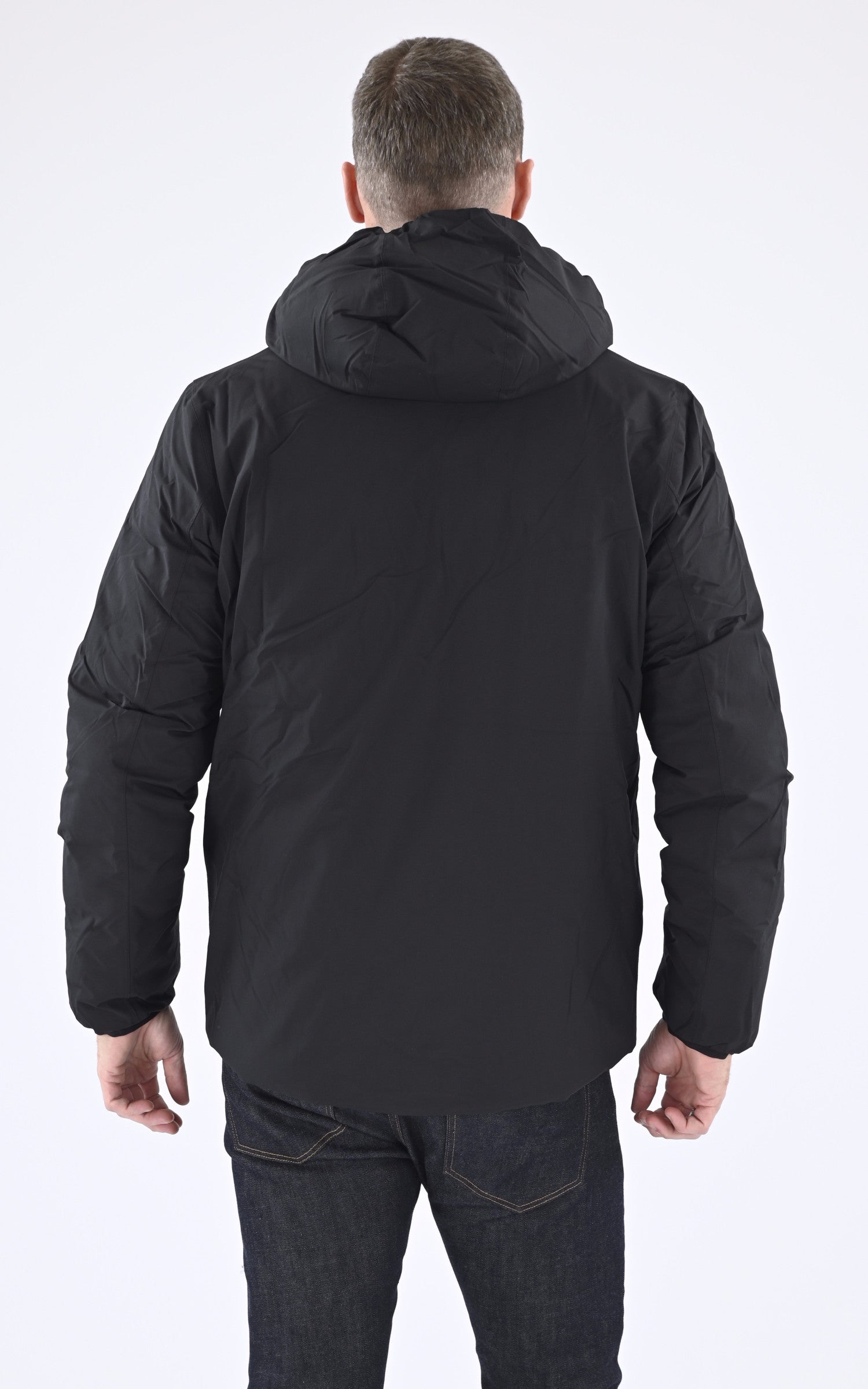 A &quot;JACK ST THERMO DO K8127WW&quot; Noir K-Way Bl Doudoune Homme back photo