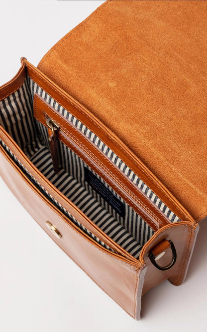 A &quot;AUDREY MINI&quot; Cognac O my bag Sac Mixte details photo