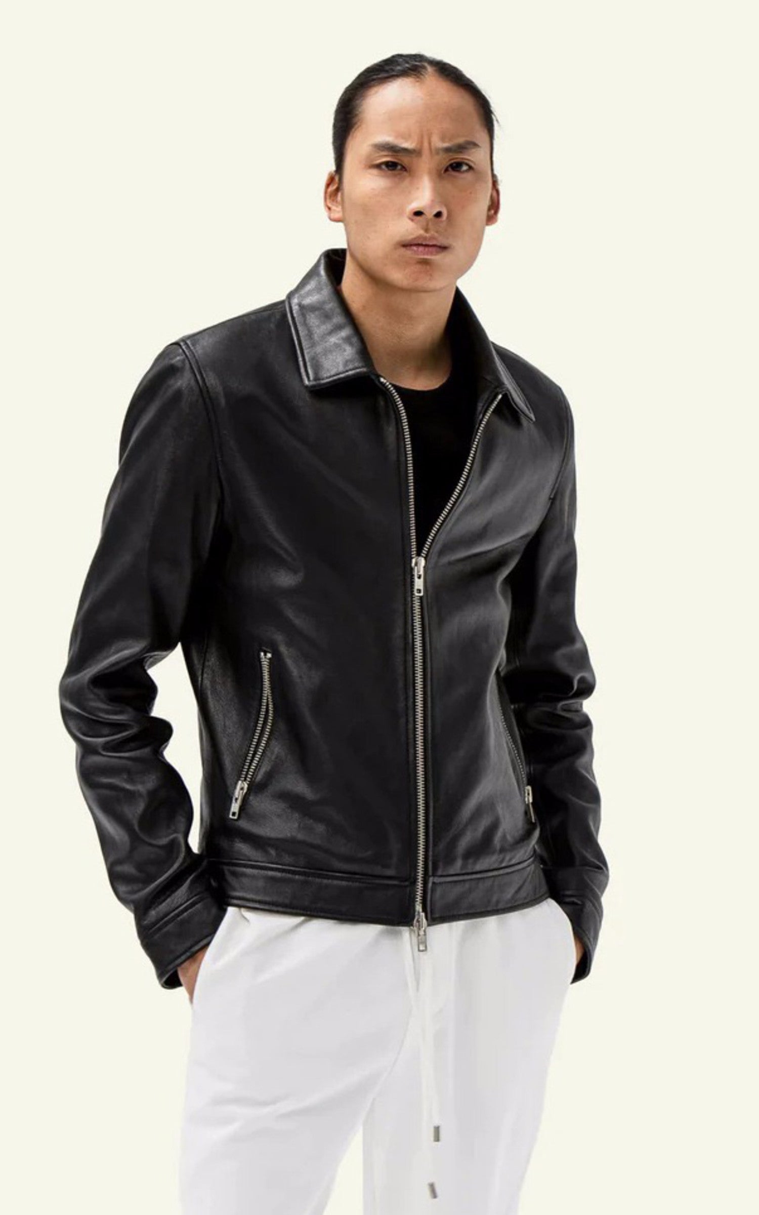 A &quot;RANDOM&quot; Noir Serge Pariente Blouson Homme opened photo