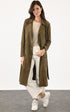 A "anis" Kaki Serge Pariente Trench Femme opened photo