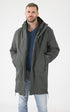 A "PLANCK QM481" Vert Krakatau 3/4 Parka Homme opened photo