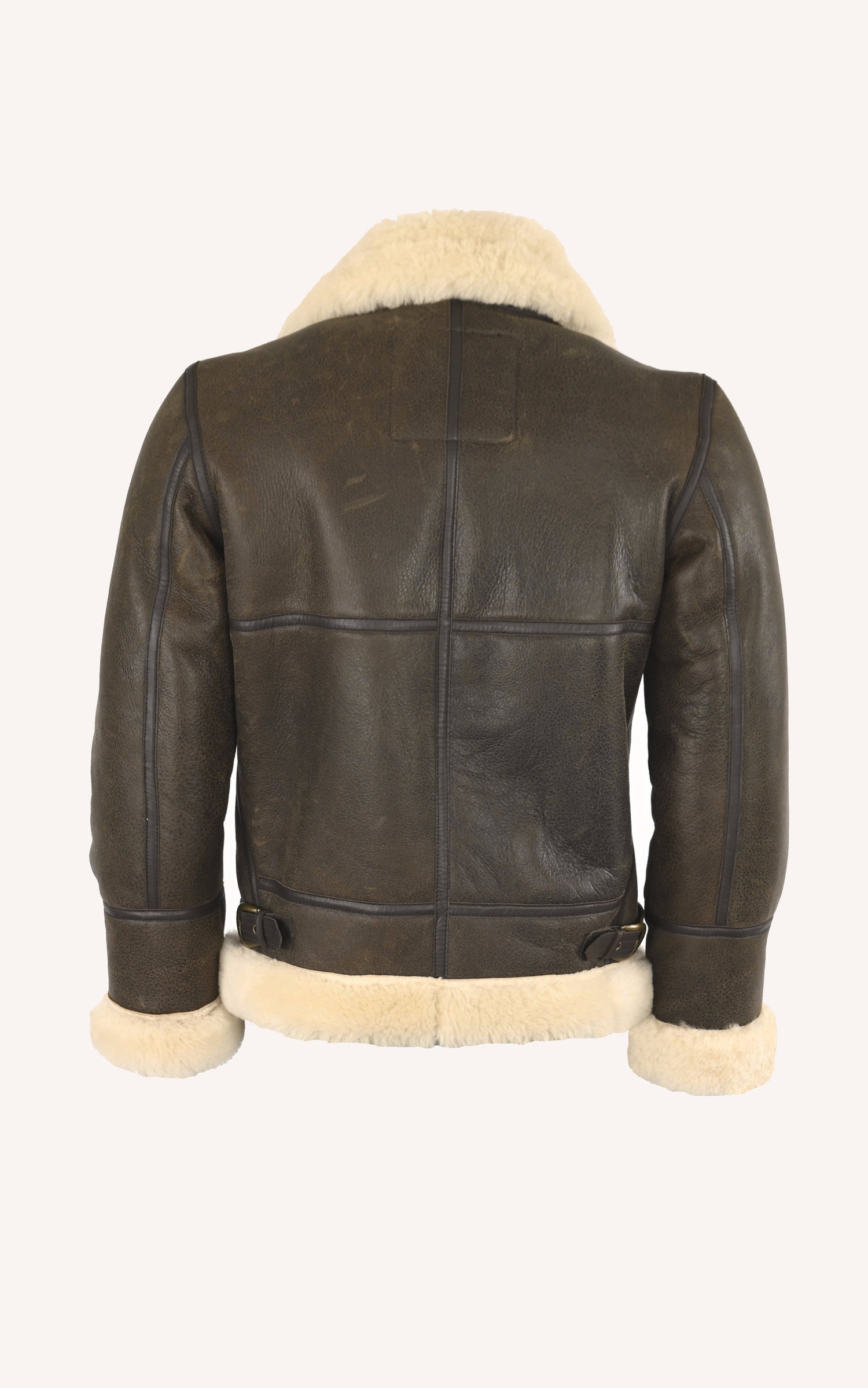 A &quot;LC1259&quot; Marron Schott Bombardier Homme details photo 5