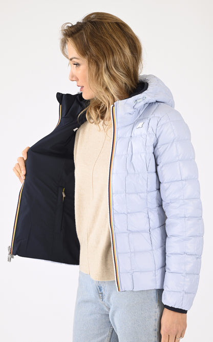 A &quot;LILY ST THERMO DO K8127XW&quot; Bleu Marine K-Way Blouson Femme interior photo