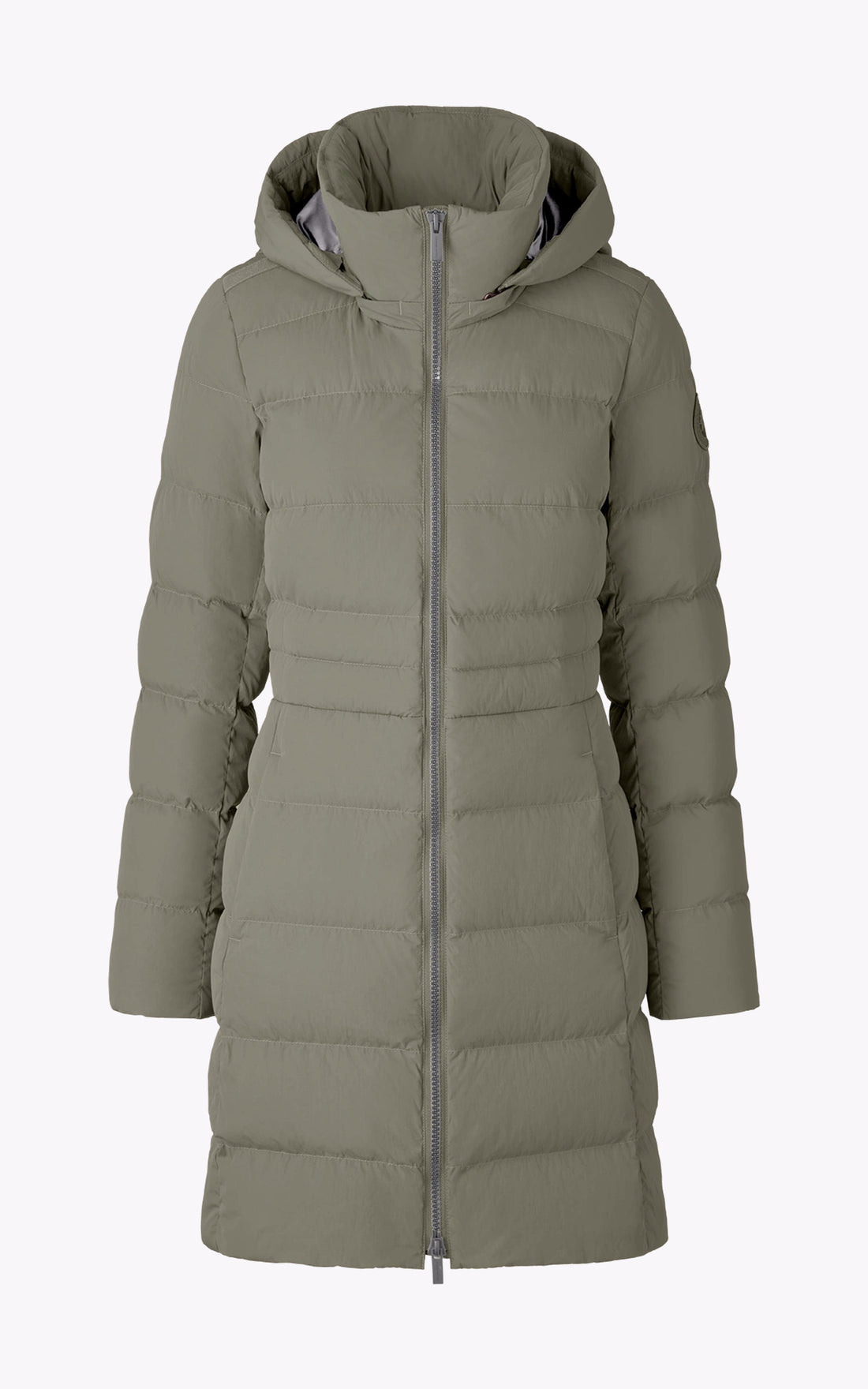 A &quot;AURORA PARKA 3901W&quot; Kaki Canada Goose 3/4 Doudoune Femme opened photo