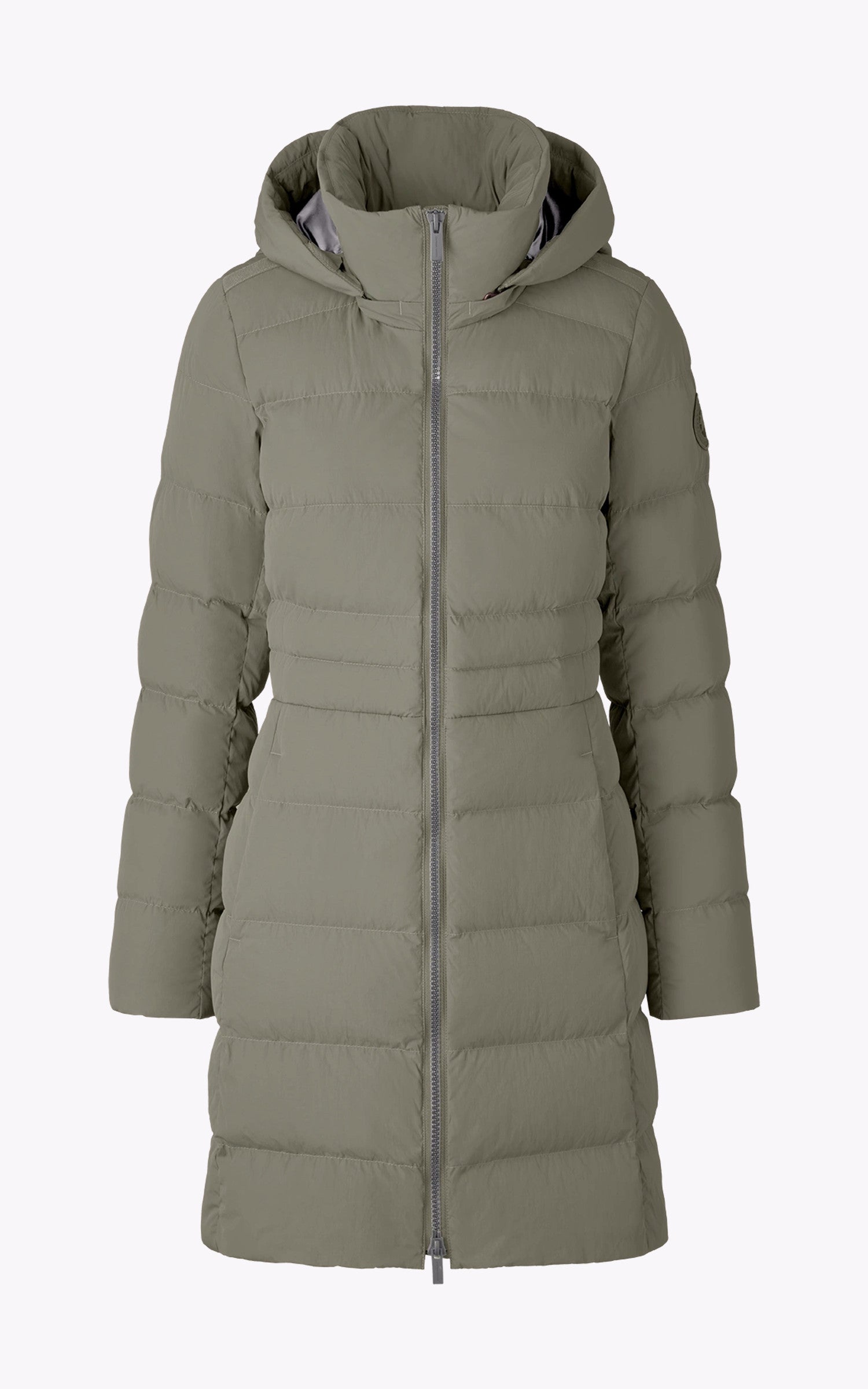 A &quot;AURORA PARKA 3901W&quot; Kaki Canada Goose 3/4 Doudoune Femme back photo