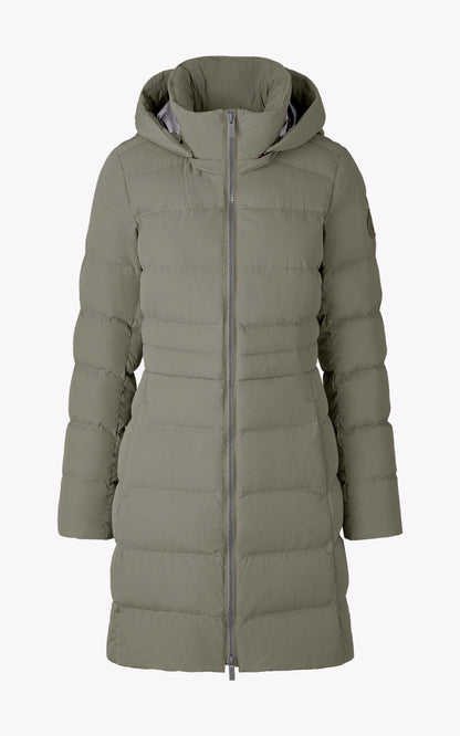 A &quot;AURORA PARKA 3901W&quot; Kaki Canada Goose 3/4 Doudoune Femme back photo