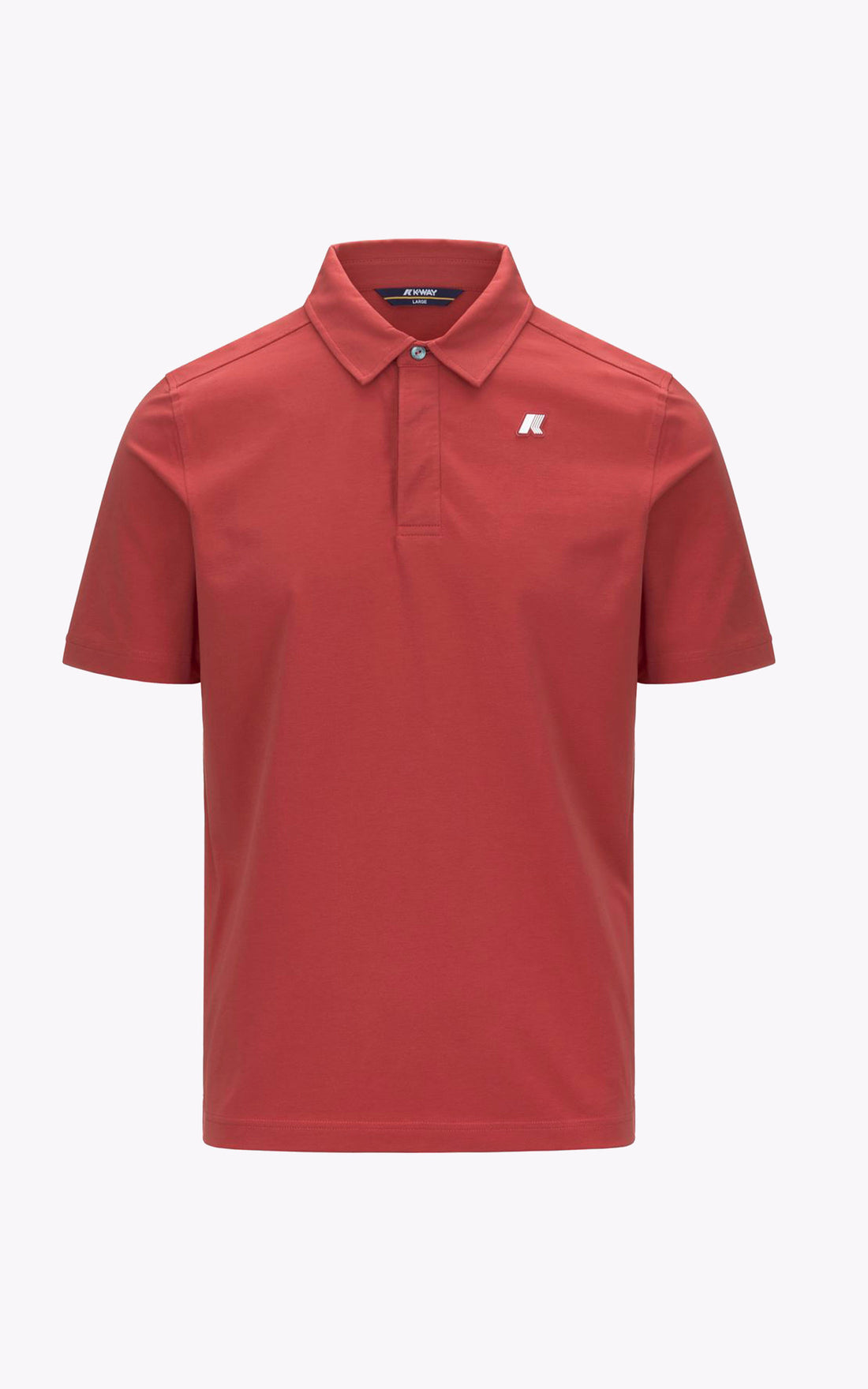 A &quot;VINCELLE K61419W&quot; Rouge K-Way Polo Homme opened photo