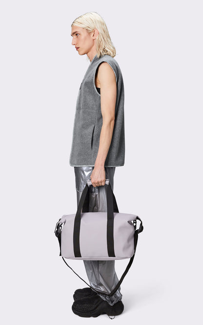 A &quot;14220 WEEK-END BAG SMALL&quot; Gris Rains Sac Mixte opened photo