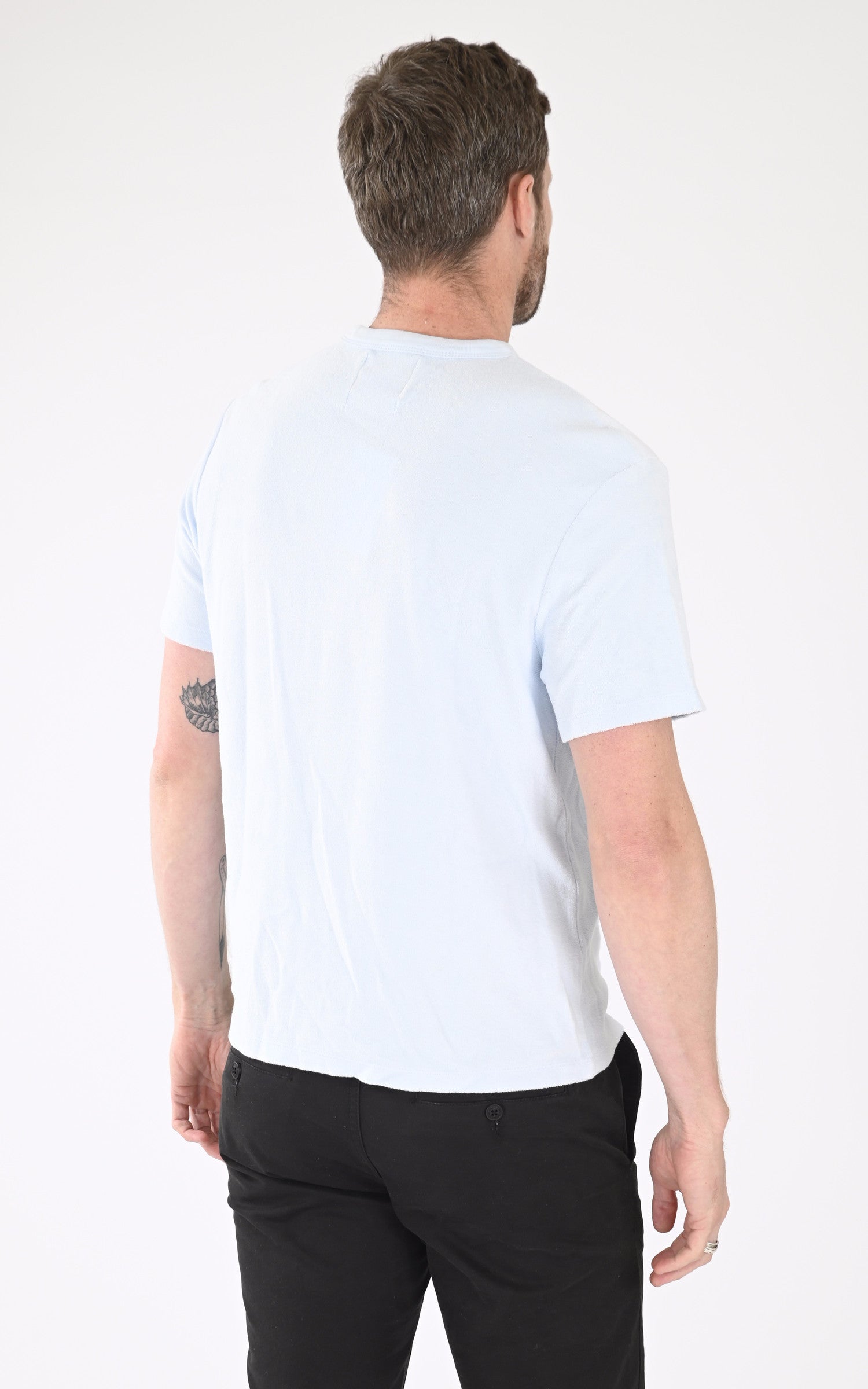 A &quot;RIVTS04&quot; Bleu Rivieras T-shirt Homme back photo