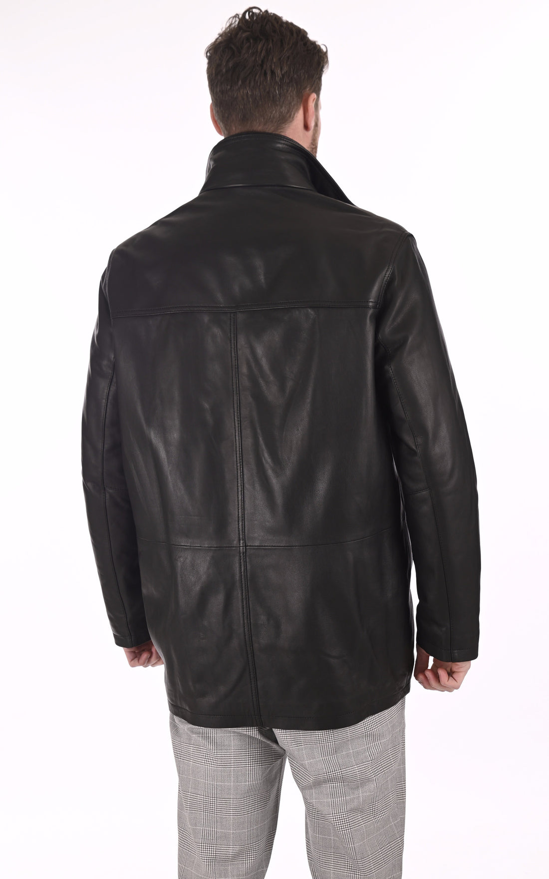 A &quot;MAX DA&quot; Noir La Canadienne 3/4 Homme closed photo