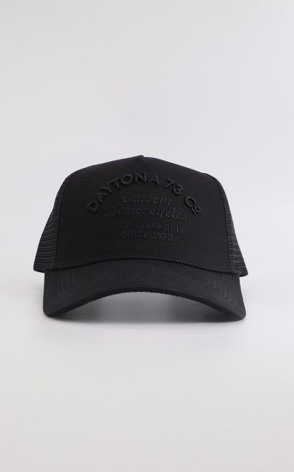 A &quot;PLYMOUTH 103049&quot; Noir Daytona 73 Casquette Homme opened photo