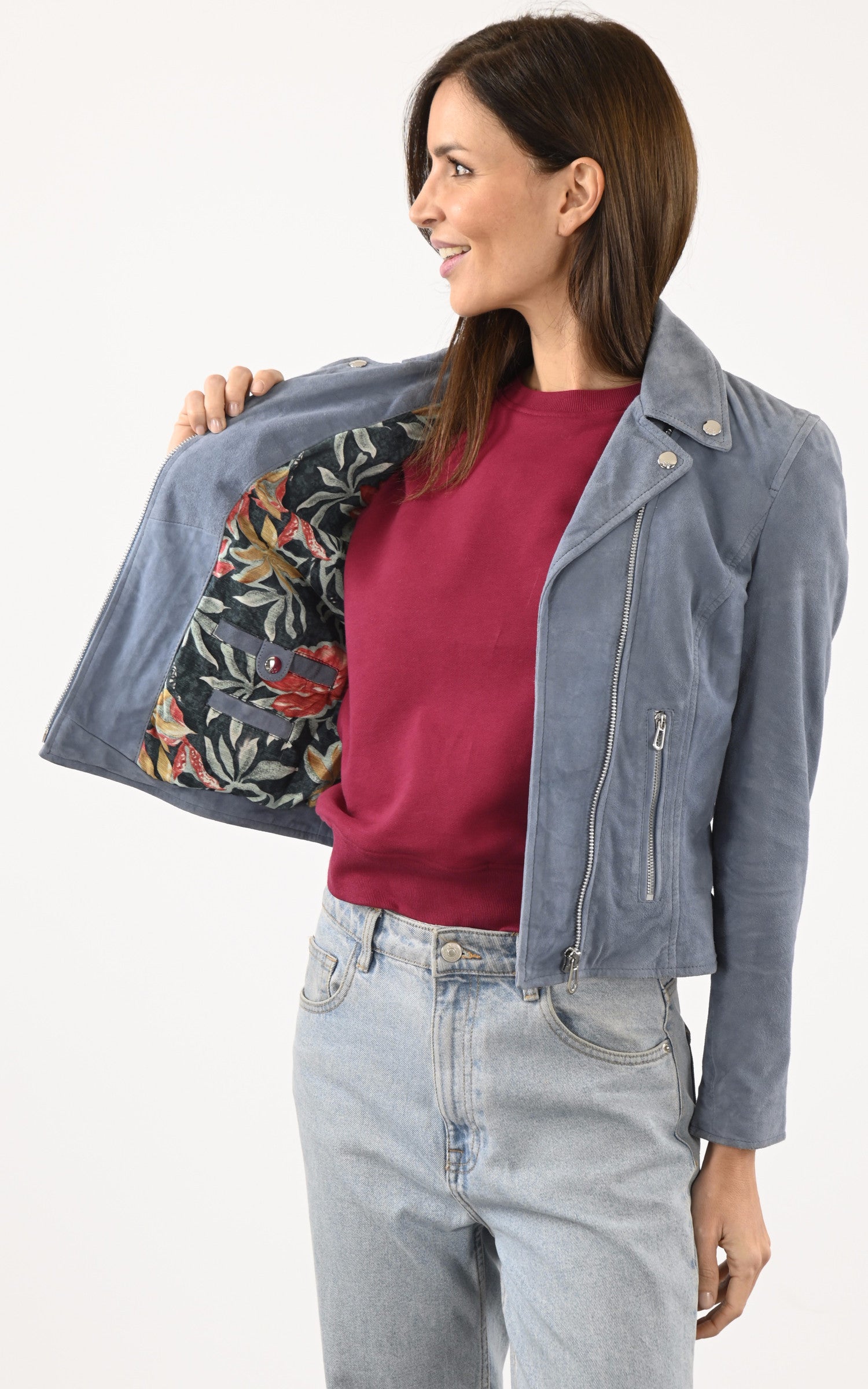 A &quot;BONITA 101577&quot; Bleu Rose Garden Perfecto Femme interior photo