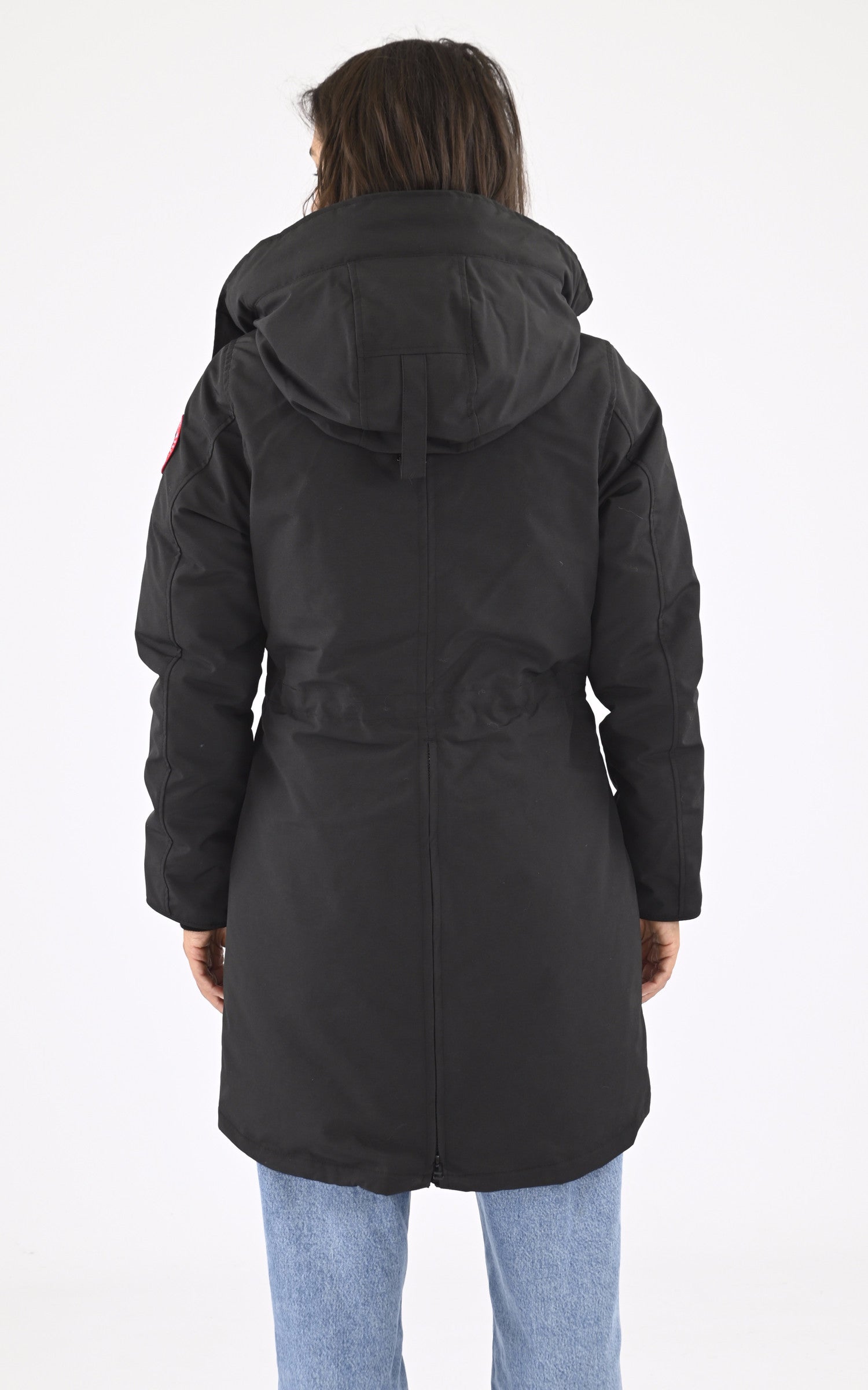 A &quot;ROSSCLAIR 2580W&quot; Noir Canada Goose 3/4 Doudoune Femme back photo 4